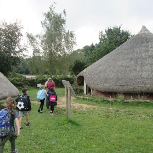 Year 3 at Butser Farm